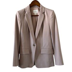 Club Monaco Borrem Wool Blend Blazer In Pink Plaid Size 2